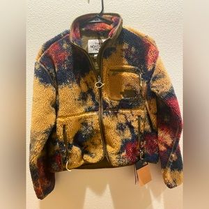 North face zip up jacket